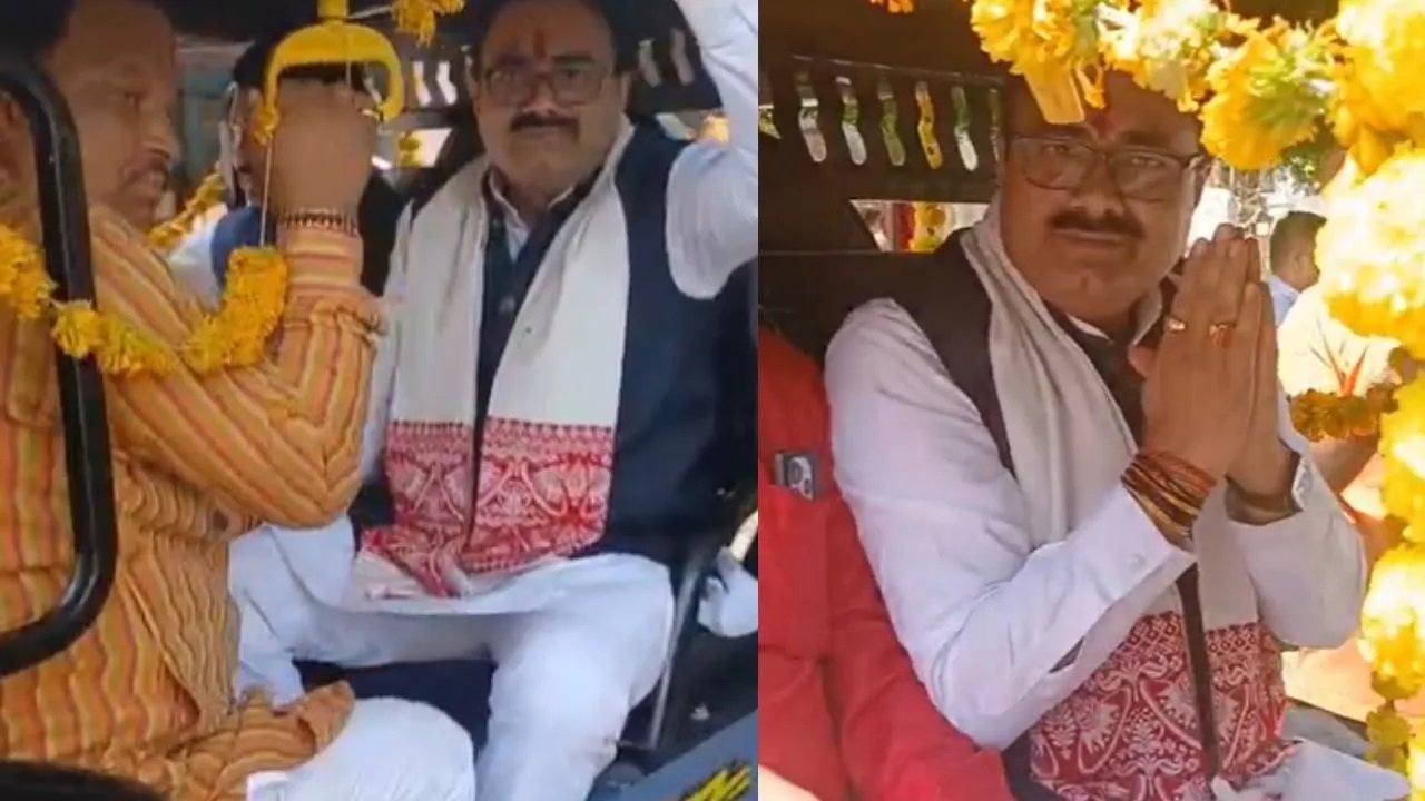 भोपाल में दिखा नई सोच का संकेत…ई-रिक्शा से शपथ ग्रहण में पहुंचे नेता, संदेश बना चर्चा का विषय