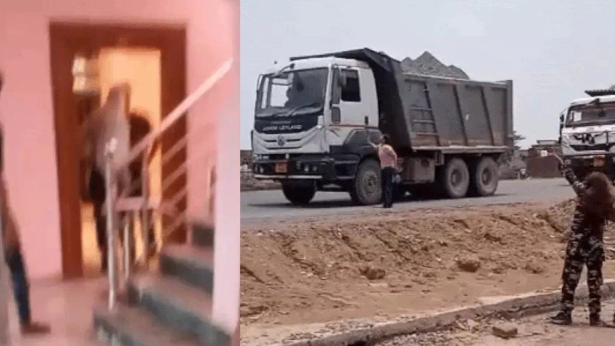 होटल में रेंजर अधिकारी का हंगामा: पत्नी ने रंगे हाथों पकड़ा, सड़क तक पहुंचा विवाद, वीडियो हुआ वायरल