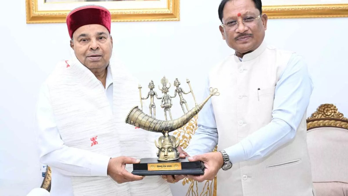 मुख्यमंत्री विष्णुदेव साय से मिले कर्नाटक के राज्यपाल थावरचंद गहलोत, जनहित के मुद्दों पर हुई चर्चा