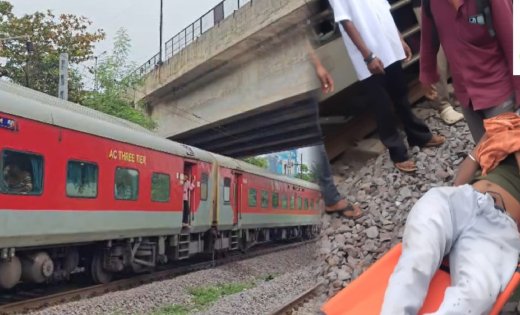 रायपुर में ट्रेन के सामने कूदा युवक, साउथ बिहार एक्सप्रेस की चपेट में आने से गंभीर घायल