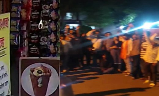 बिलासपुर में वायरल वीडियो से मचा बवाल, दुकान के अंदर का दावा बना विवाद की वजह