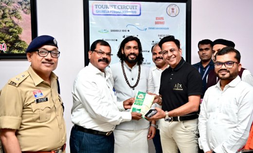 गौरेला-पेंड्रा-मरवाही : जिले की पहचान बने विष्णुभोग चावल से मंत्री गुरु खुशवंत साहेब का किया गया सम्मान