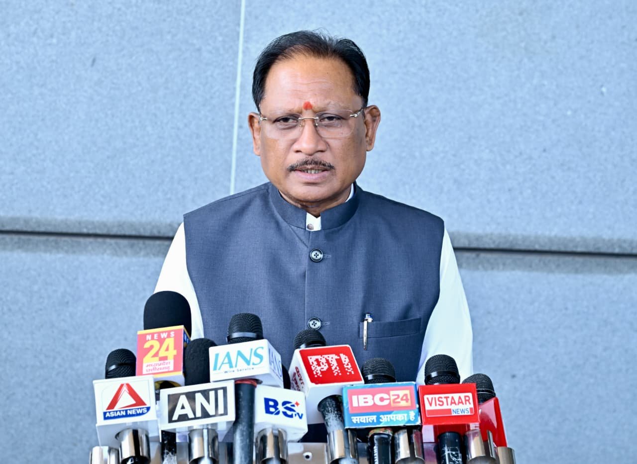हारने पर ईवीएम और चुनाव आयोग पर सवाल उठाना कांग्रेस की आदत : मुख्यमंत्री  विष्णु देव साय